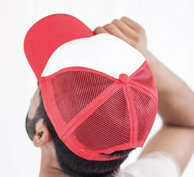 casquette personnalisée rapper atlantis maille filet